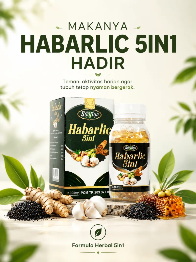 Makanya Habarlic 5in1 hadir — temani aktivitas harian agar tubuh tetap nyaman bergerak